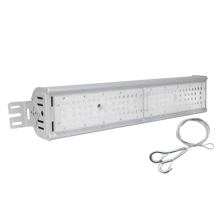 Campanas LED industriales lineales de 2ft/4ft/5ft y 50W-250W