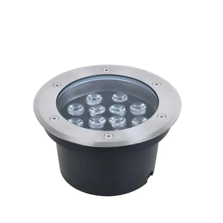 Luminarias IP68 empotrables de acero inoxidable 304