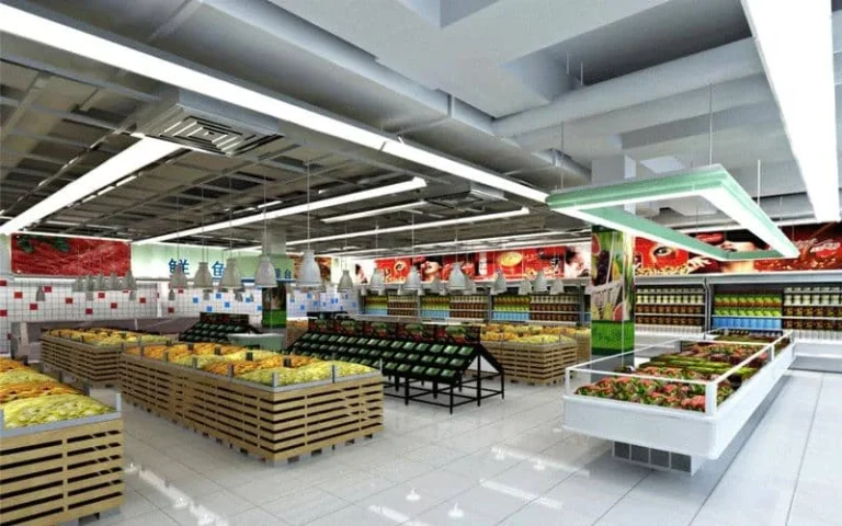 8ft (2400mm) para supermercado