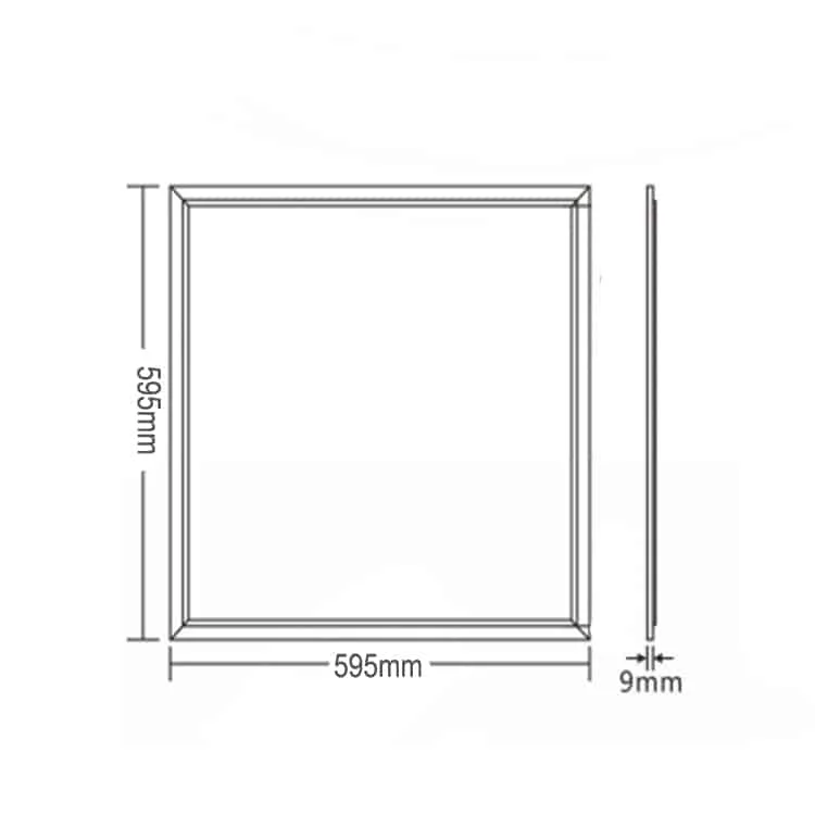 LED panel de luz plano 2x2