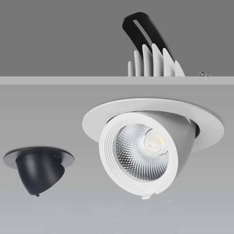 Downlight LED comercial orientable de 10W-35W
