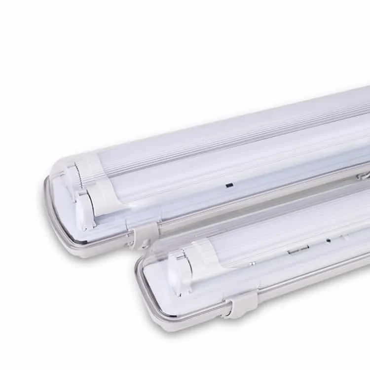Pantallas estancas IP65 para uno o dos tubos T8