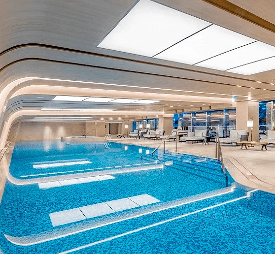 Panel de luces para piscina