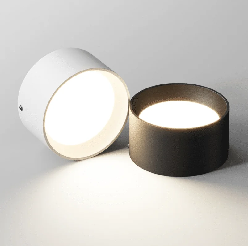 Downlight cilíndrico con opción de suspensión