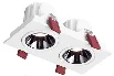 downlights dobles ajustables