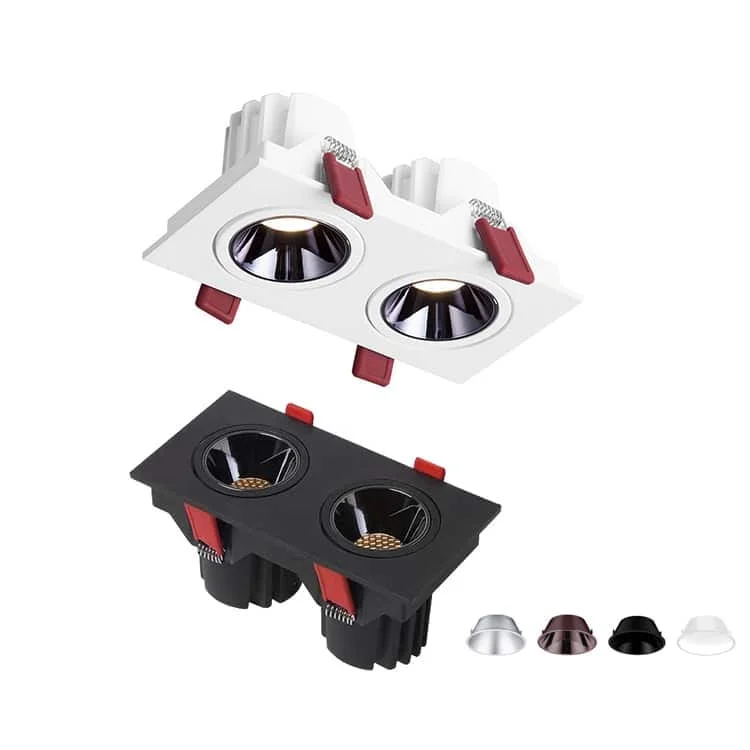 Downlights empotrables dobles LED 20W-70W