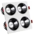 Downlights múltiples orientables