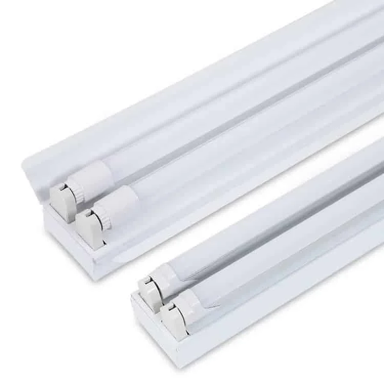 Racor con tubo doble T8 LED