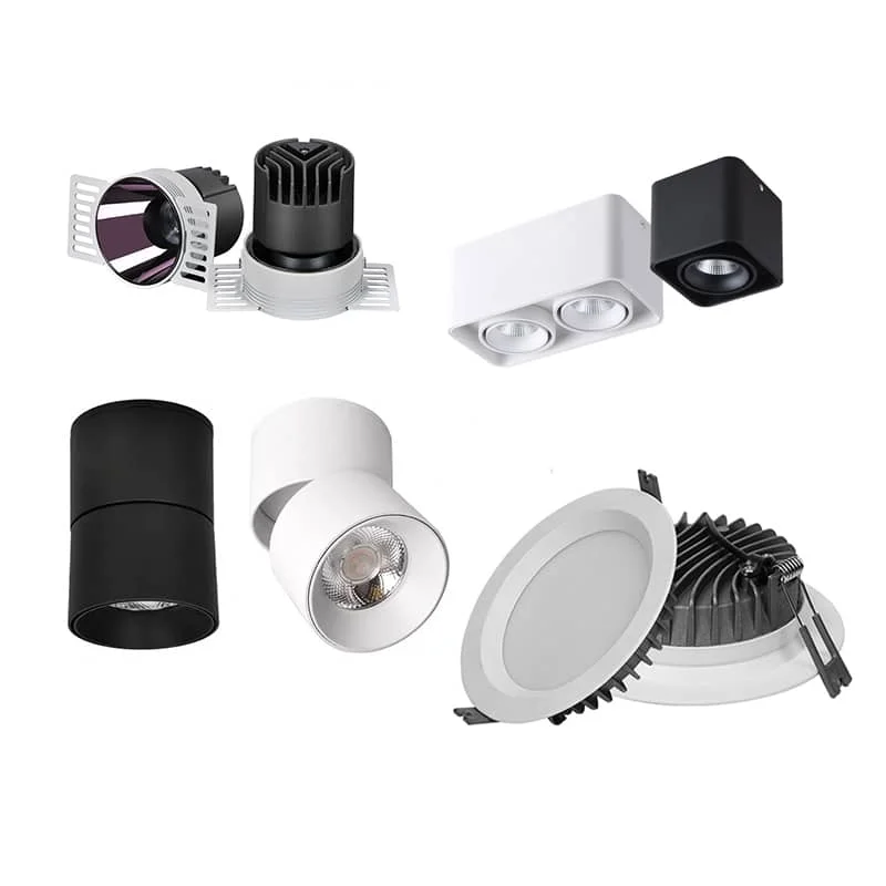 Downlight LED para iluminación comercial