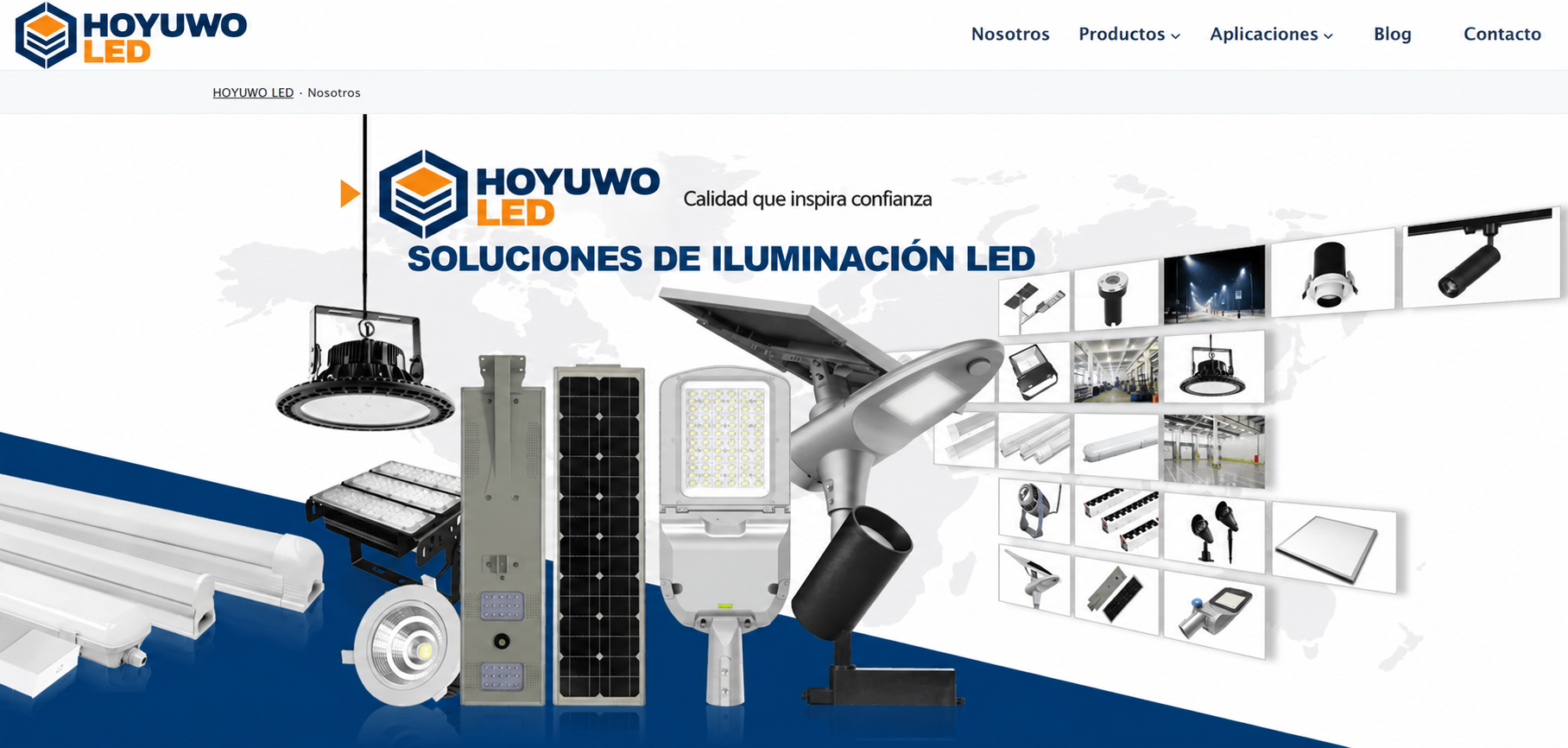 HOYUWO LED · Soluciones de iluminación LED