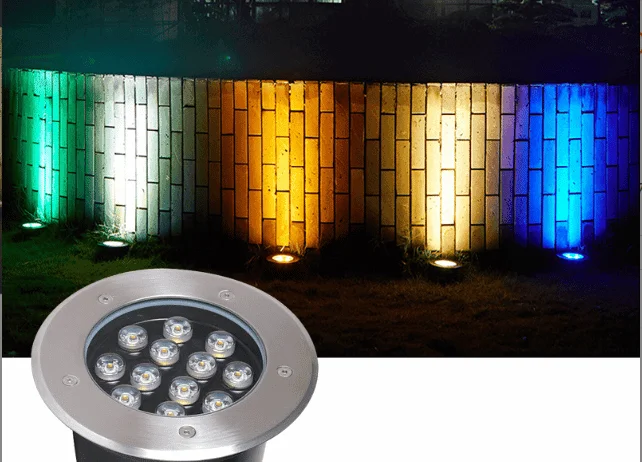 Luminarias empotrables en suelo
