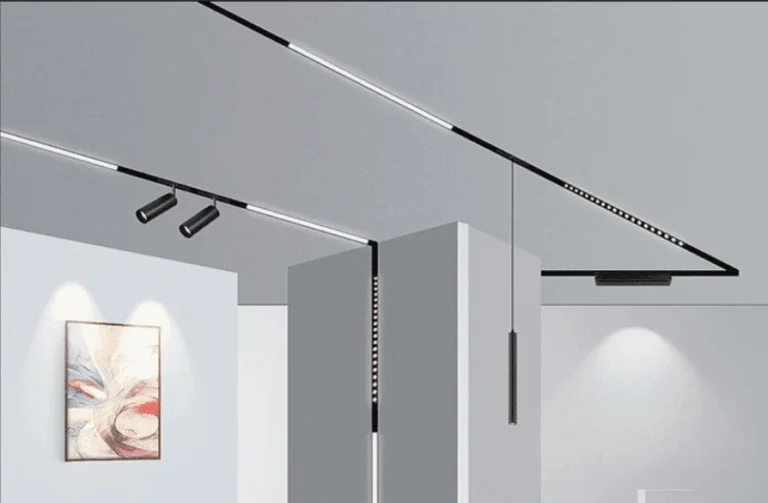 Luz de carril magnético