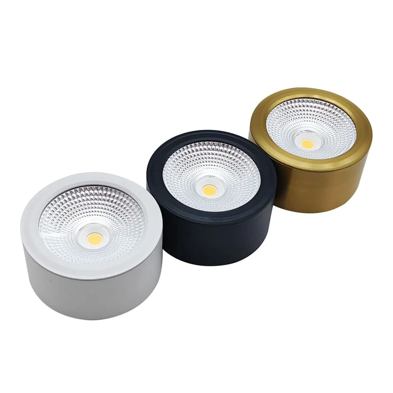 Mini downlight de superficie 5W-18W | Tres alturas