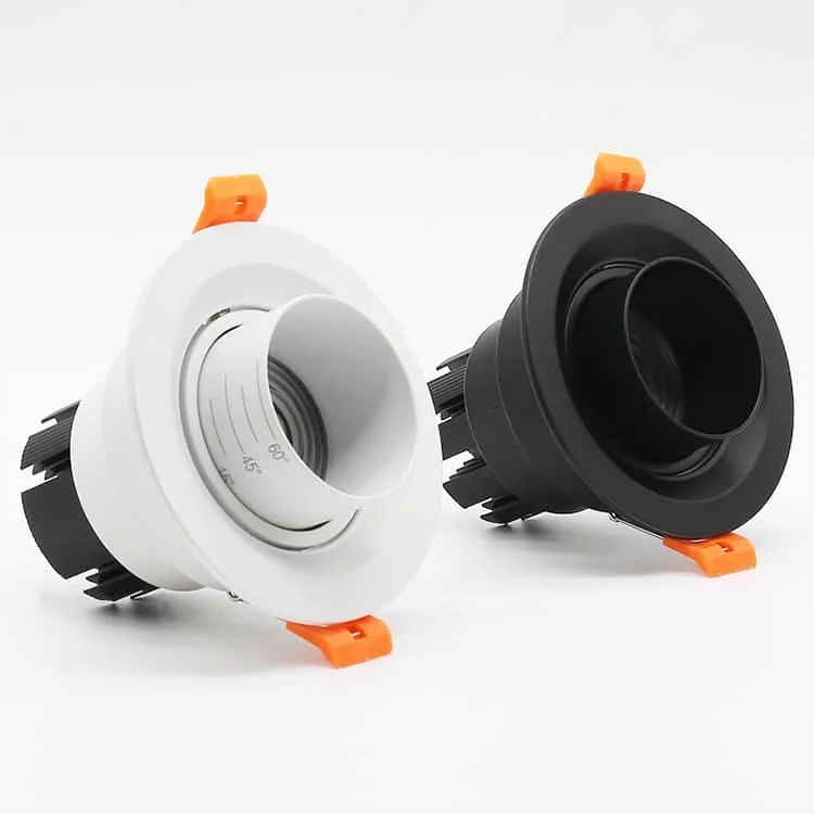 downlights empotrables de haz ajustable
