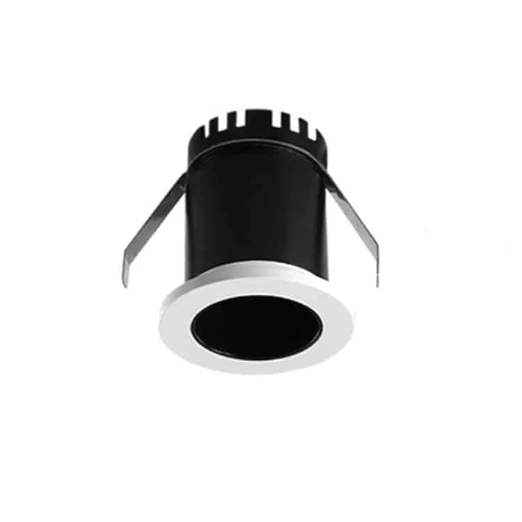 Mini downlights fijos u orientables para muebles y vitrinas