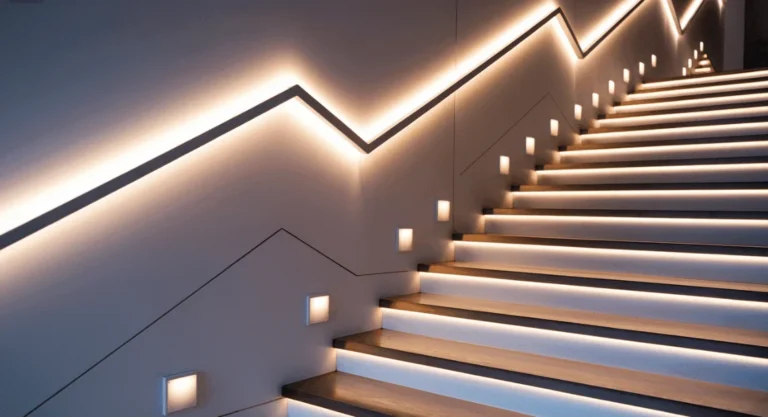 Luces de pared de escalera
