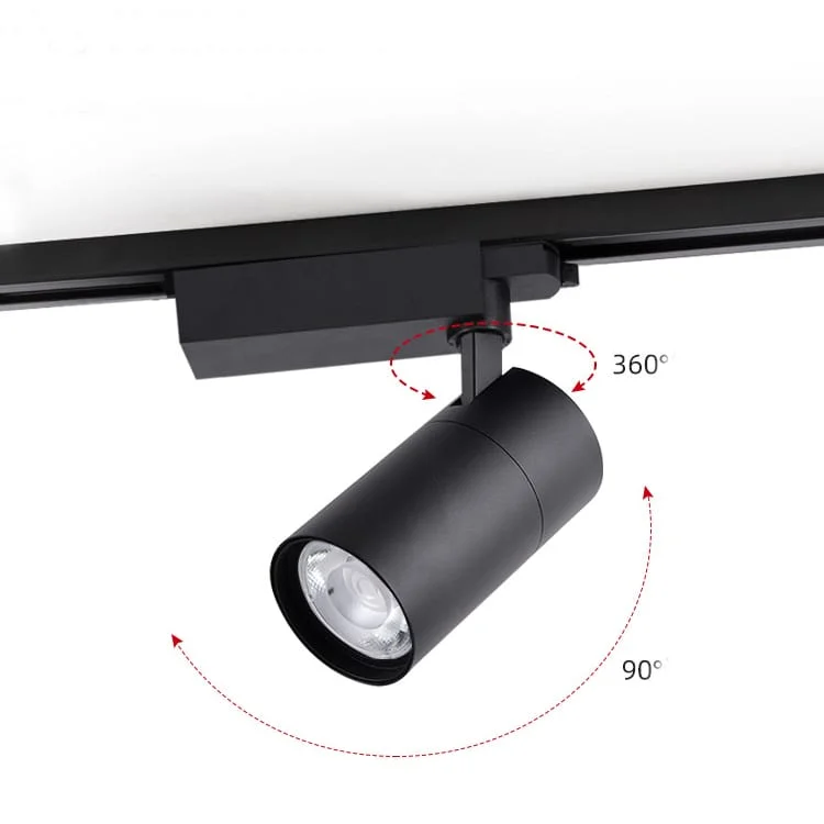 Iluminación sobre carril zigbee inteligente LED